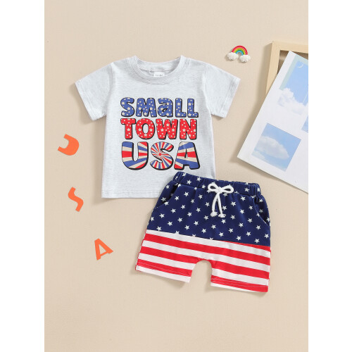 (18-24 Months, White) Conjunto niño 4 la Independencia. 2