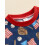 (6-12 Months, Blue) Mono de verano Ropa adorable. 6