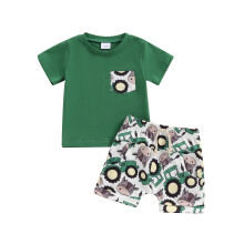 (2-3 Years, Green) Completo estivo neonato per neonati.