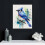 Blue Jay Wall Art Print by Eric Sweet 4