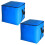 Robust opbevaringstaske 20x20x20 tommer kongeblå (2-pak) 1