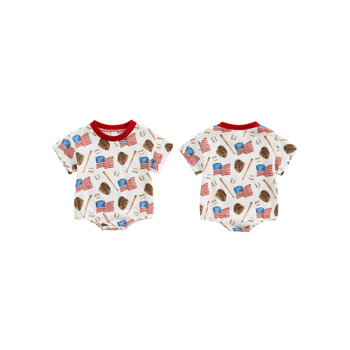 (6-12 Months, White) Mono de verano Ropa adorable. 1