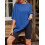 Γυναικείο oversized T-shirt με χαλαρή εφαρμογή και στρογγυλή λαιμόκοψη, κοντό μανίκι 3