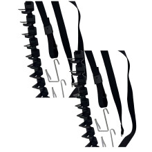 Hatthylla över dörren2-pack2-vägs hängande kepsorganisatör
