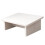 ibasenice Kitchen Step Stool Wood Foot Rest Ergonomic Design White 1Pack 4