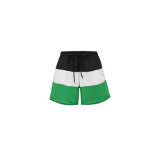 (10-12 Years, Black White Green Boy) Family Matching Swimwear Fashion Print Swimsuit Set Father and Son Swim Trunks Bathing Suits Beachwear