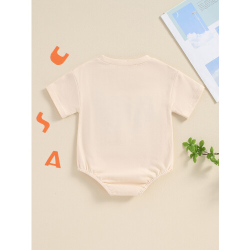 (0-3 Months, Khaki) Romper Samhraidh do na Saoirse 2