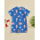 (0-6 Months, Blue) Μαγιό Rash Guard θαλάσσιων οργανισμών 6