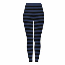 Női csíkos halloweeni jóganadrág – puha, tejselyemből készült, rugalmas leggings, S-3XL, többszínű, jógával és edzéssel kompatibilis