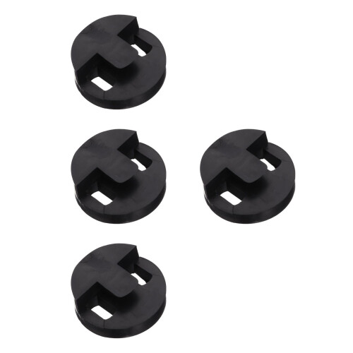 4pcs Creative Rubber Violoncello Portable Cello Sordine Cello Accessory 2