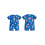 (6-12 Months, Blue) Μαγιό Rash Guard θαλάσσιων οργανισμών 12