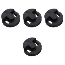 4pcs Creative Rubber Violoncello Portable Cello Sordine Cello Accessory