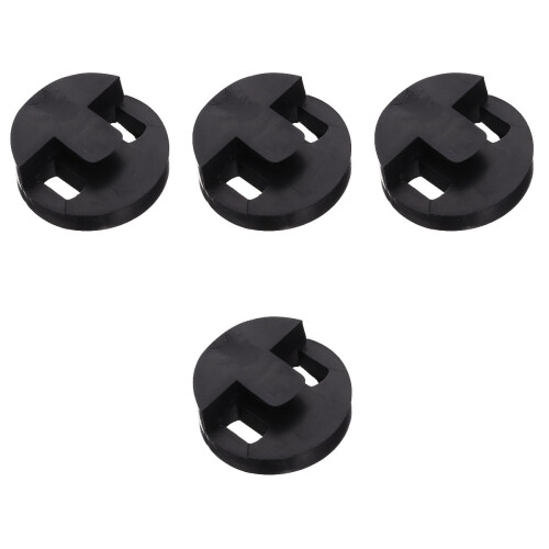 4pcs Creative Rubber Violoncello Portable Cello Sordine Cello Accessory
