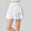 Γυναικεία Φόρμα Sun Skort Ice Cool Blocking Two in One για Άθληση & Γυμναστική, Λευκή, Γυναικεία 6