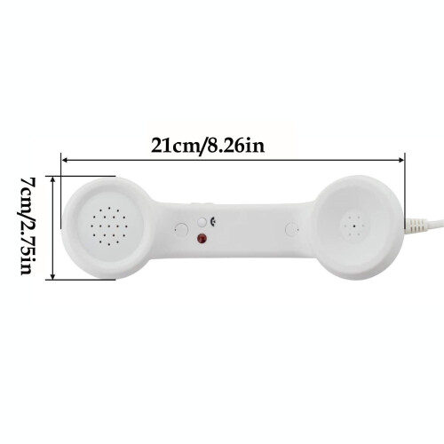 Retro Phone Handset Type-C Wired Receiver with Mic for iOS 1