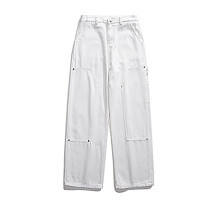 Mens Jeans For Men Washed Print Holes Jeans Men's Splice Casual Trousers Regular Fit Jeans