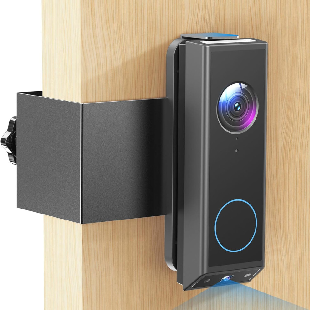 Anti-Theft Video Doorbell Mount For Eufy E340 Â No-Drill, Adjustable Bracket Compatible With Eufy E340 9357860780414