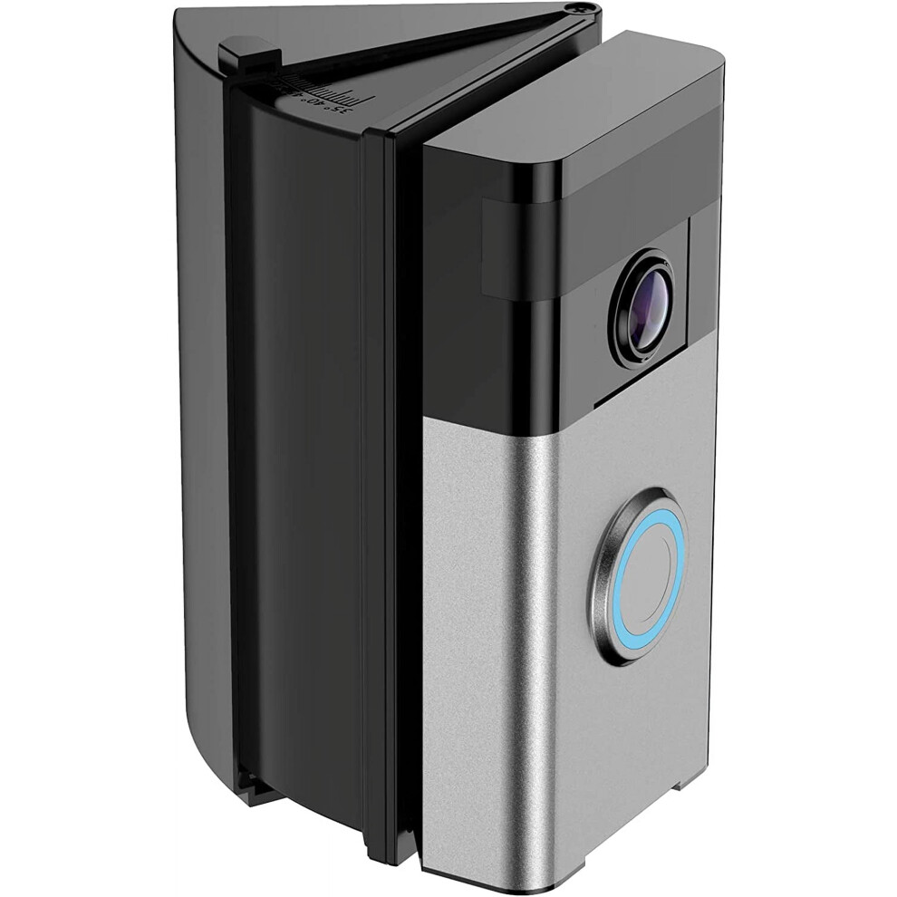 Adjustable 30-55 Doorbell Angle Mount Compatible With Video/Battery Doorbells 9357860780407