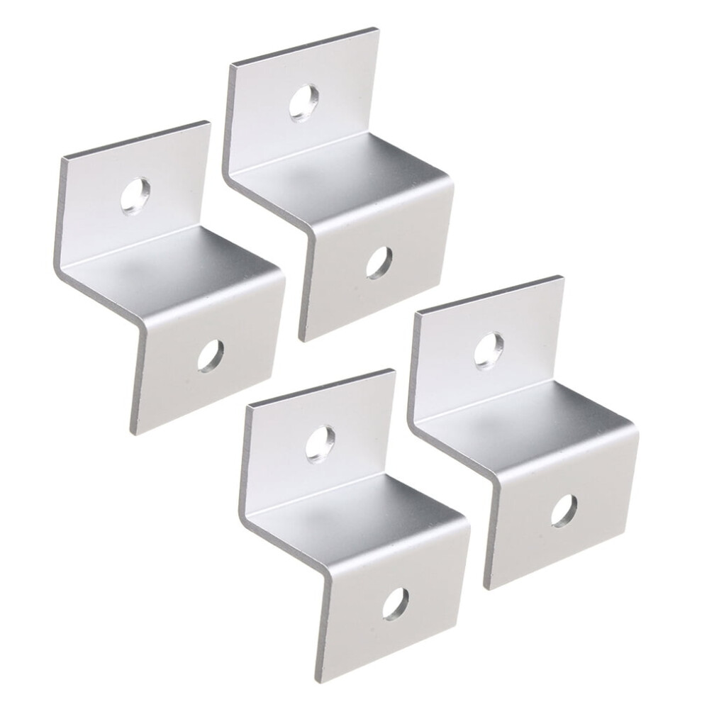 Tineasur Solar Panel Mounting Z-Bracket Aluminum 8Pack 9357860780353