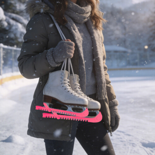 Ice Skate Guards Adjustable Universal Covers for Figure 2