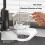 Kitchen Faucet Hanging Drain Basket Strainer White Suction 4