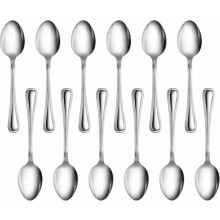 58208 Slimline Pattern, 18/0 Stainless Steel, Serving Spoon, 8.4-Inch, Set of 12