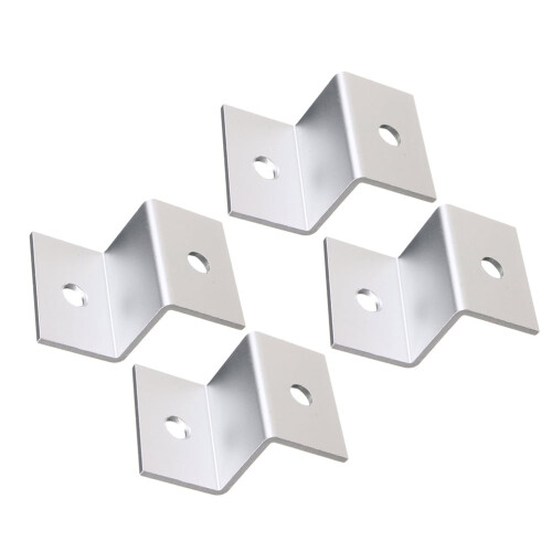 Z-beslag til solpanelmontering i aluminium, 8 stk. 1