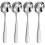 4-Piece Stainless Steel Soup Spoon Set 1