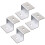 Z-beslag til solpanelmontering i aluminium, 8 stk. 3