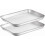 Plaque de cuisson en acier inoxydable 40,6 x 30,5 x 2,5 cm 1