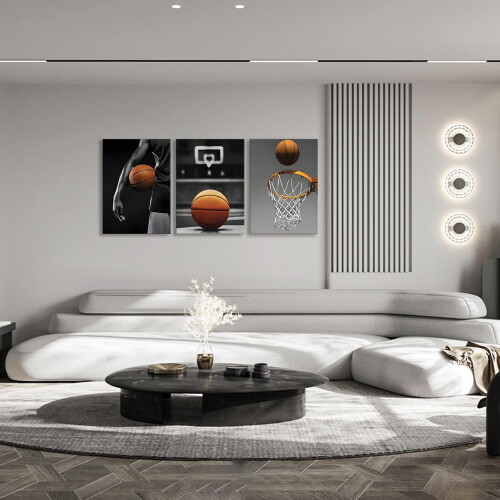 Rammeløs lerretsbilde - Moderne sportsdesign 2