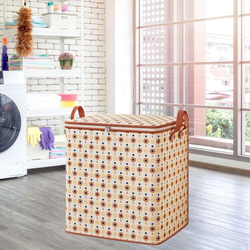 Heavy Duty Extra Large Foldable Storage Bag with Reinforced 1