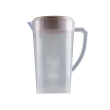 Uxgjfwu3L ulcior din plastic transparent cu capac, dozator de băuturi pentru băuturi reci, ceai cu gheață, limonadă, apă, suc, lapte, frigider,