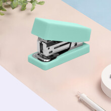 Mini Stapler with Smooth Mechanism, Portable Desktop Stapling Tool for Home & Office Use