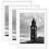 Ensemble de 3 cadres photo 16x20 – Bois MDF et plexiglas 1