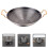 Stainless Steel Flat Bottom Wok 24cm Double Handle 2