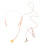 OUNONA Headset Microphone Prop for Performance Wired Flexible Microphone Headset 6
