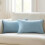 Conjunto de 2 capas de almofada de linho – 30x50cm Azul Claro 1