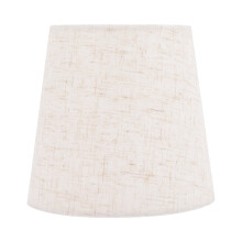 Lamp Shade Shades Light Table Drum Small Linen Ceiling Farmhouse Fixture Burlap Fabric Shade