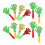 Claque-mains de couleurs assorties (12 pièces) 4