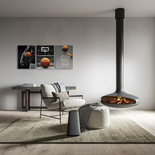 Rammeløs lerretsbilde - Moderne sportsdesign 1