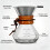 Καφετιέρα Pour Over από πυρίμαχο γυαλί 13,5oz 2