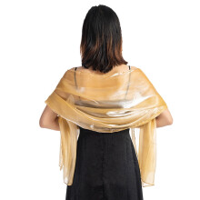 Lenço feminino para vestido de noite, xale de casamento, cor sólida, lenço para festa, lenços para echarpe