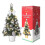 Mini árvore de Natal pré-iluminada de 45 cm com luzes LED 1