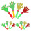 Claque-mains de couleurs assorties (12 pièces) 7