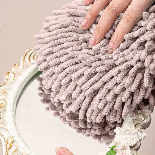 Serviette pour les mains en peluche hérisson, polyester, lot de 1