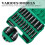 20Pcs Heavy Duty Impact Socket Tool Set with Slotted Sleeve and Storage Box 3
