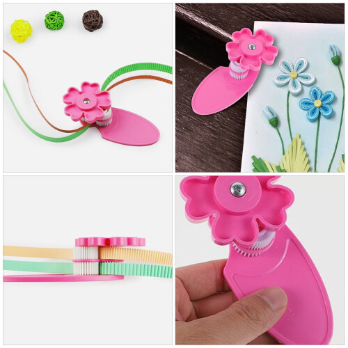 YEAHIBABY2pcs Εργαλείο πτύχωσης πλαστικού χαρτιού: Χειροκίνητο πτύχωμα πλαστικού 2