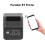 58mm Small Ticket Portable Thermal Label Printer BT Printer Compatible with Android iOS Takeout Receipt Checkout Ticket Label Maker Machine 4