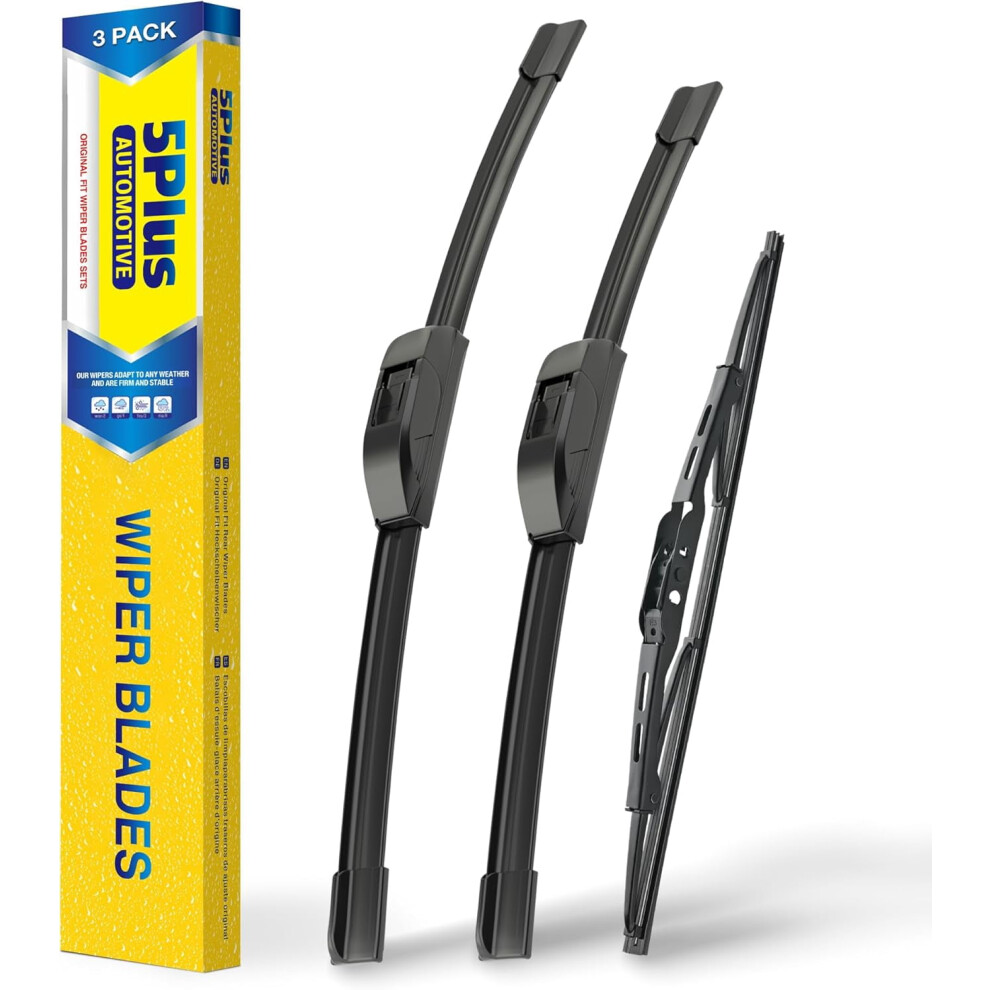 Windshield Wiper Blades 24"+17"+13" For 2010-2017 Gmc Terrain & Chevy Equinox Â Compatible With Oe 9180479979906